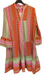 Mekko Partisan värikäs-Mekot/Hameet-Marc Lauge-Lahja ja sisustus Pussukka Katariina Home Oy