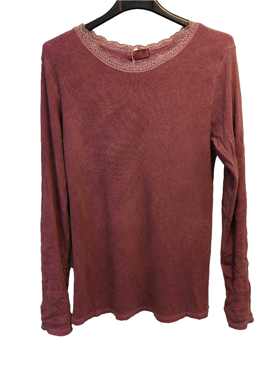 Ribbipusero Lulu eri värejä-Puserot-Marc Lauge-Lahja ja sisustus Pussukka Katariina Home Oy