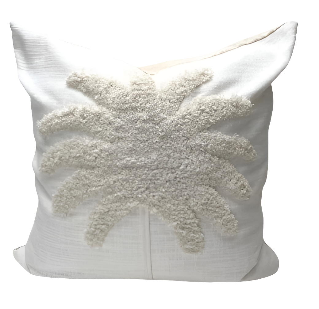 Tyynynpäällinen Key West luonnonvalkoinen-Tyynynpäällinen-Zelected by Houze-Lahja ja sisustus Pussukka Katariina Home Oy