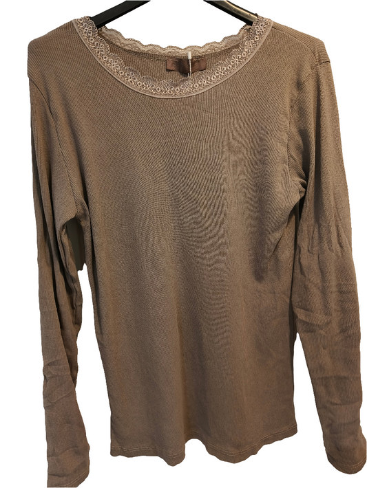 Ribbipusero Lulu eri värejä-Puserot-Marc Lauge-Lahja ja sisustus Pussukka Katariina Home Oy