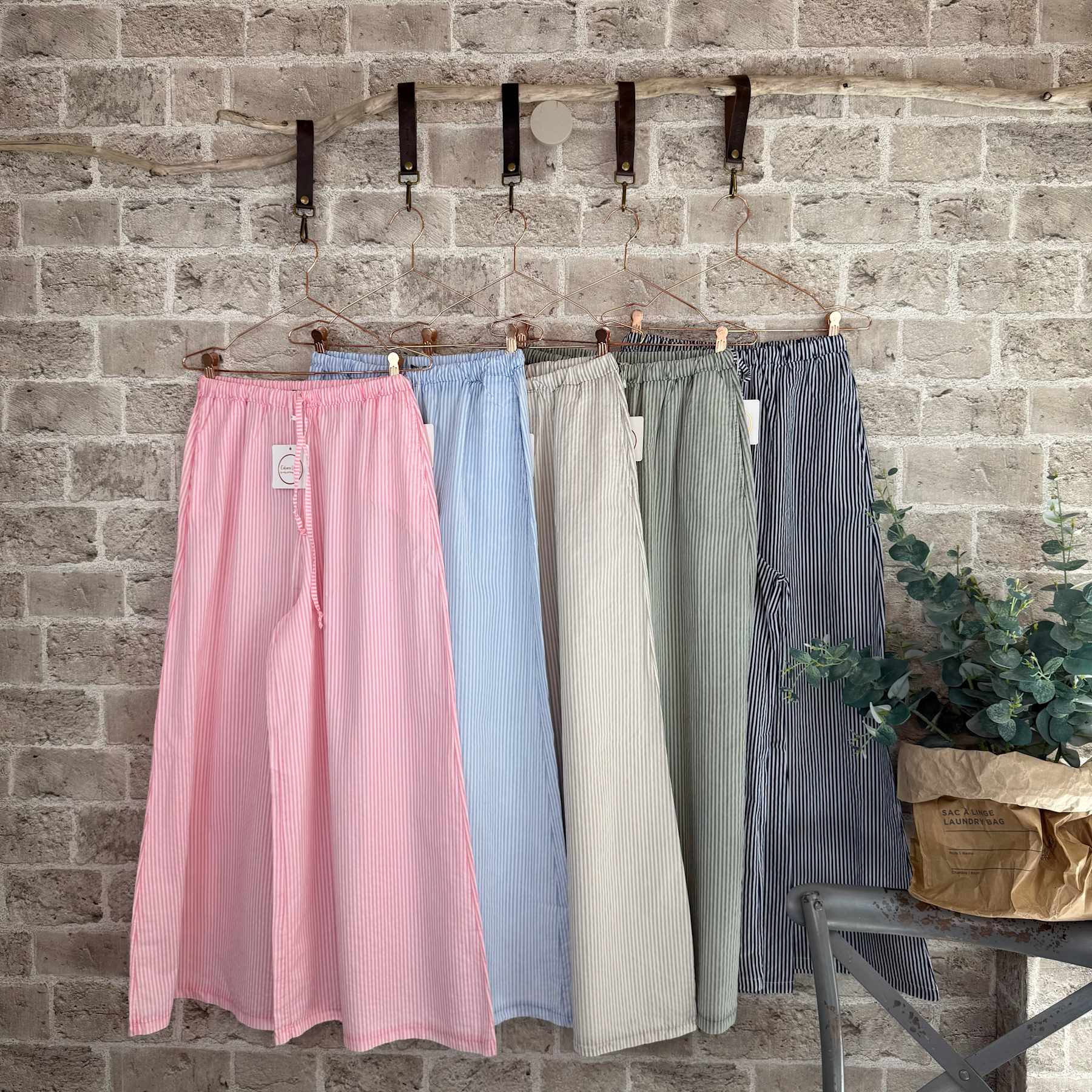 Housut Ador eri värejä-Housut/Farkut-Cabana Living-Lahja ja sisustus Pussukka Katariina Home Oy