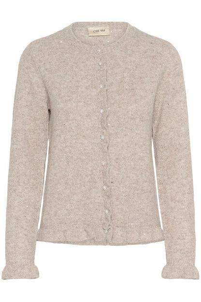 Neuletakki Jolly beige-Neuleet/Neuletakit-Cream Clothing-Lahja ja sisustus Pussukka Katariina Home Oy