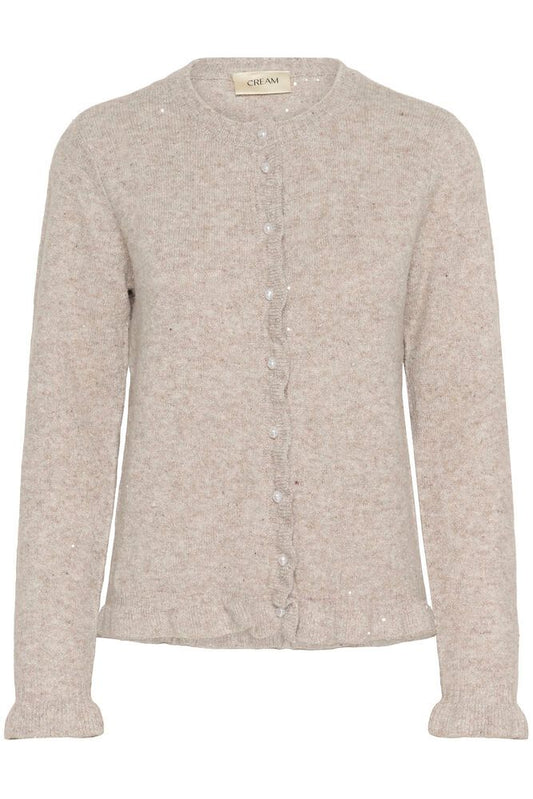 Neuletakki Jolly beige-Neuleet/Neuletakit-Cream Clothing-Lahja ja sisustus Pussukka Katariina Home Oy