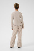 Neuletakki Jolly beige-Neuleet/Neuletakit-Cream Clothing-Lahja ja sisustus Pussukka Katariina Home Oy