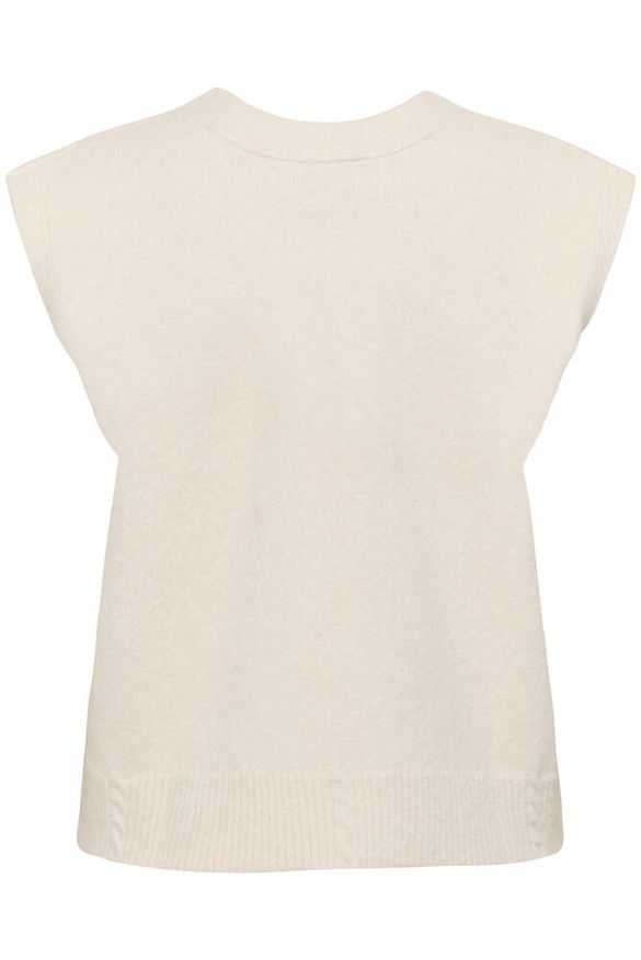 Neuleliivi Klementine luonnonvalkoinen-Neuleet/Neuletakit-Cream Clothing-Lahja ja sisustus Pussukka Katariina Home Oy