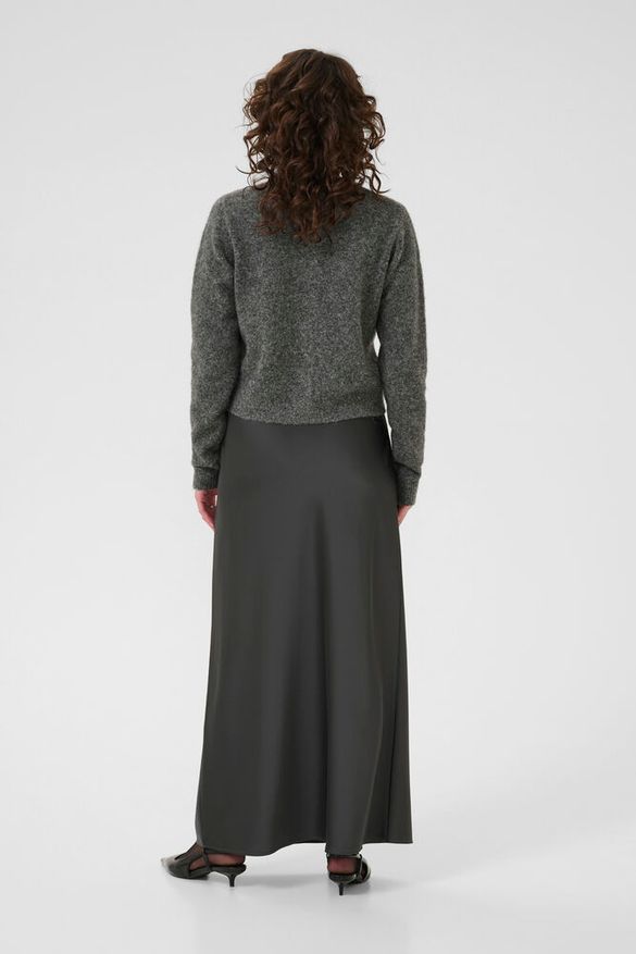 Neuletakki Roxy harmaa-Neuleet/Neuletakit-Kaffe-Lahja ja sisustus Pussukka Katariina Home Oy