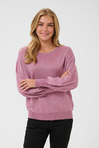 Neulepusero Regina eri värejä-Neuleet/Neuletakit-Kaffe-Lahja ja sisustus Pussukka Katariina Home Oy