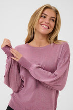 Neulepusero Regina eri värejä-Neuleet/Neuletakit-Kaffe-Lahja ja sisustus Pussukka Katariina Home Oy