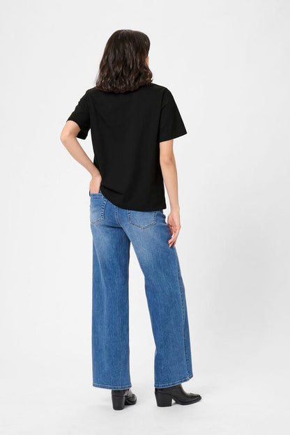 T-Paita Arina musta-T-Paidat-Kaffe-Lahja ja sisustus Pussukka Katariina Home Oy