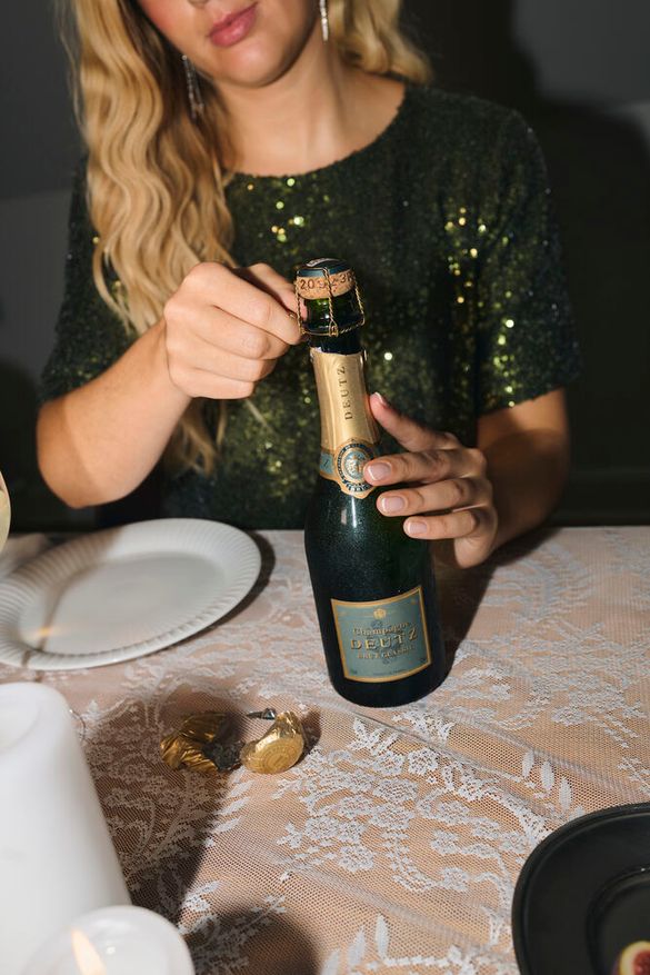 Paljettipusero Miranda vihreä-Puserot-Kaffe-Lahja ja sisustus Pussukka Katariina Home Oy