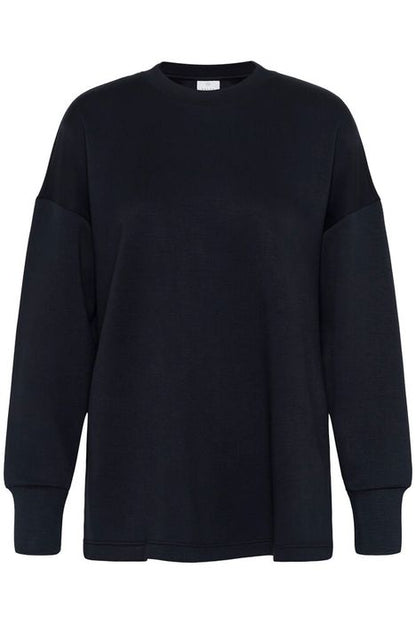 Collegepusero Annika musta-Puserot-Kaffe-Lahja ja sisustus Pussukka Katariina Home Oy