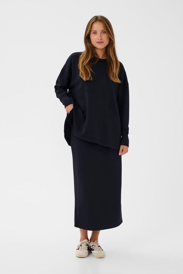 Collegepusero Annika musta-Puserot-Kaffe-Lahja ja sisustus Pussukka Katariina Home Oy