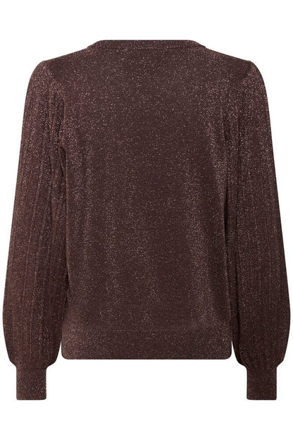 Neulepusero Regina ruskea-Neuleet/Neuletakit-Kaffe-Lahja ja sisustus Pussukka Katariina Home Oy