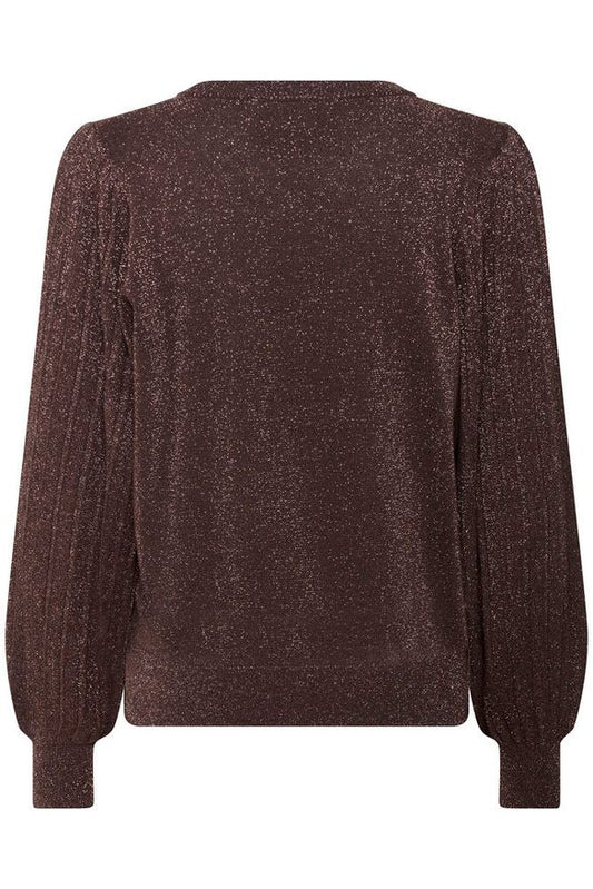 Neulepusero Regina ruskea-Neuleet/Neuletakit-Kaffe-Lahja ja sisustus Pussukka Katariina Home Oy