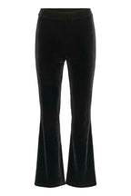 Samettileggins Kelly musta-Housut/Farkut-Kaffe-Lahja ja sisustus Pussukka Katariina Home Oy