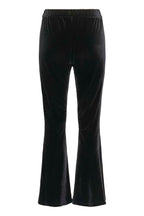 Samettileggins Kelly musta-Housut/Farkut-Kaffe-Lahja ja sisustus Pussukka Katariina Home Oy