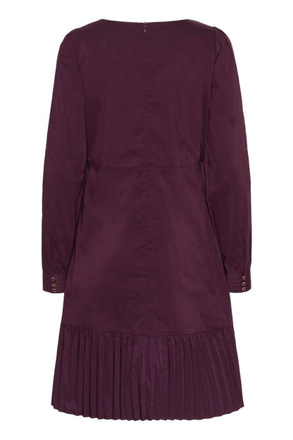 Mekko Olana Antoinett viininpunainen-Mekot/Hameet-Culture-Lahja ja sisustus Pussukka Katariina Home Oy