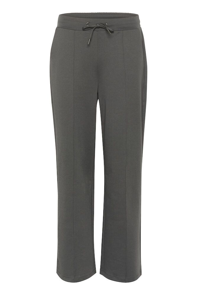 Housut Jenny vaaleanharmaa-Housut/Farkut-Kaffe-Lahja ja sisustus Pussukka Katariina Home Oy