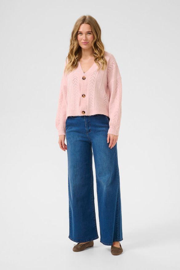 Neuletakki Holiday rose-Neuleet/Neuletakit-Cream Clothing-Lahja ja sisustus Pussukka Katariina Home Oy