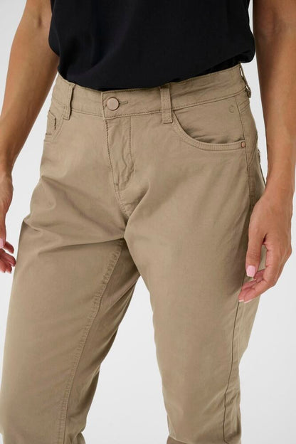 Housut Berta beige-Housut/Farkut-Cream Clothing-Lahja ja sisustus Pussukka Katariina Home Oy