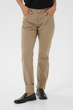 Housut Berta beige-Housut/Farkut-Cream Clothing-Lahja ja sisustus Pussukka Katariina Home Oy