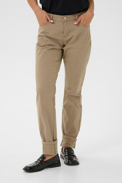 Housut Berta beige-Housut/Farkut-Cream Clothing-Lahja ja sisustus Pussukka Katariina Home Oy