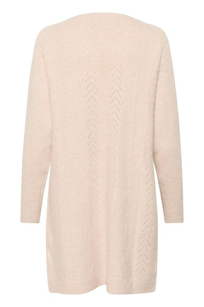 Neuletakki Holiday beige-Neuleet/Neuletakit-Cream Clothing-Lahja ja sisustus Pussukka Katariina Home Oy