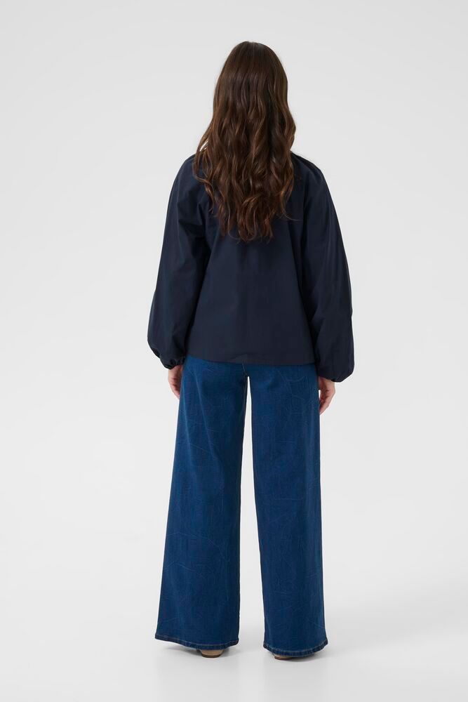 Pusero Isabelle tummansininen-Puserot-Cream Clothing-Lahja ja sisustus Pussukka Katariina Home Oy