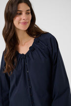 Pusero Isabelle tummansininen-Puserot-Cream Clothing-Lahja ja sisustus Pussukka Katariina Home Oy