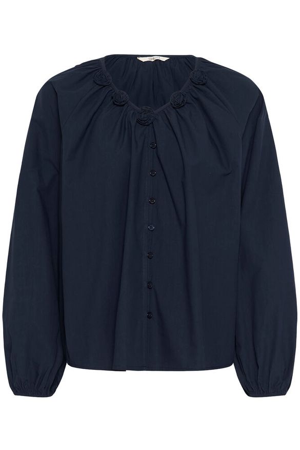 Pusero Isabelle tummansininen-Puserot-Cream Clothing-Lahja ja sisustus Pussukka Katariina Home Oy