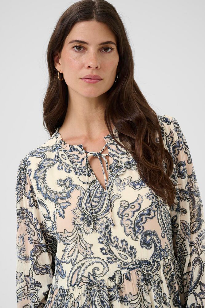 Mekko Bea vaalea-Mekot/Hameet-Cream Clothing-Lahja ja sisustus Pussukka Katariina Home Oy