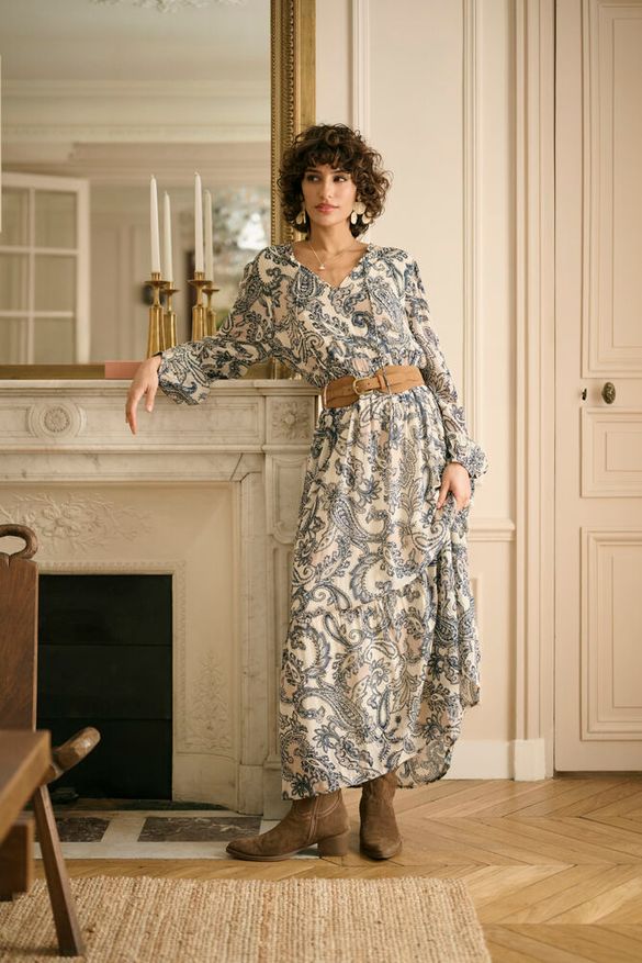 Mekko Bea vaalea-Mekot/Hameet-Cream Clothing-Lahja ja sisustus Pussukka Katariina Home Oy