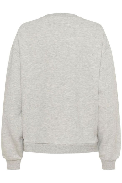 Collegepusero Huxi vaaleanharmaa-Puserot-Culture-Lahja ja sisustus Pussukka Katariina Home Oy