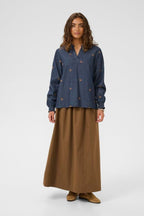 Pusero Filipa tummansininen-Puserot-Culture-Lahja ja sisustus Pussukka Katariina Home Oy