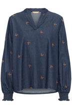 Pusero Filipa tummansininen-Puserot-Culture-Lahja ja sisustus Pussukka Katariina Home Oy