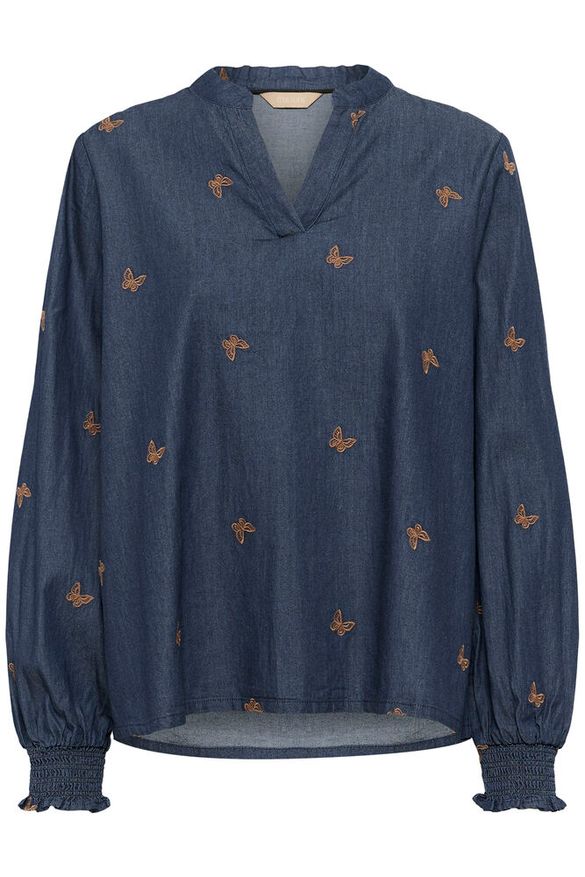 Pusero Filipa tummansininen-Puserot-Culture-Lahja ja sisustus Pussukka Katariina Home Oy