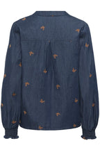 Pusero Filipa tummansininen-Puserot-Culture-Lahja ja sisustus Pussukka Katariina Home Oy