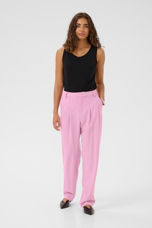 Housut Poka pink-Housut/Farkut-Culture-Lahja ja sisustus Pussukka Katariina Home Oy