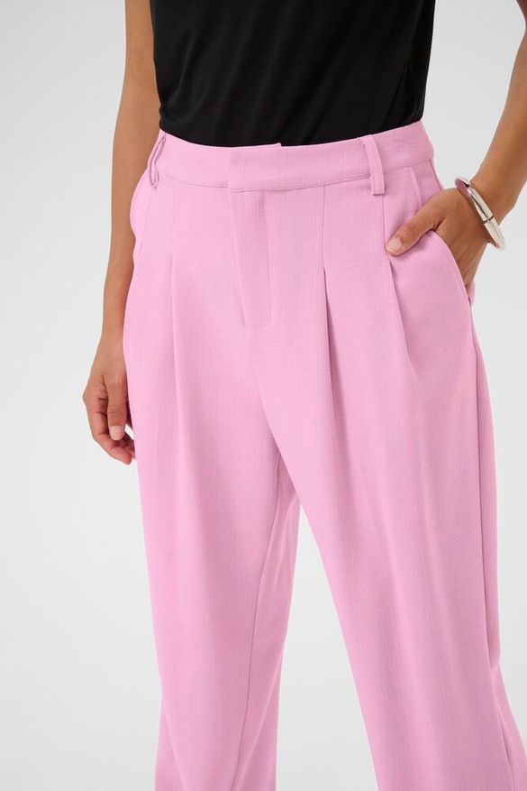 Housut Poka pink-Housut/Farkut-Culture-Lahja ja sisustus Pussukka Katariina Home Oy