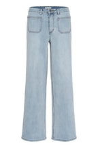 Farkut Brook vaaleansininen Kaffe-Housut/Farkut-Kaffe-Lahja ja sisustus Pussukka Katariina Home Oy