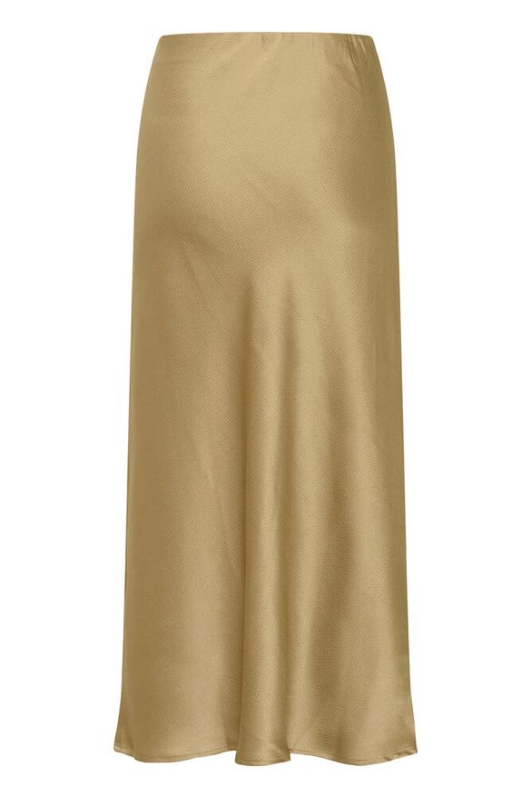 Satiinihame Lotte kulta Kaffe-Mekot/Hameet-Kaffe-Lahja ja sisustus Pussukka Katariina Home Oy