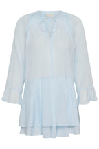 Mekko Flora vaaleanisinen Kaffe-Mekot/Hameet-Kaffe-Lahja ja sisustus Pussukka Katariina Home Oy