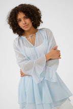 Mekko Flora vaaleanisinen Kaffe-Mekot/Hameet-Kaffe-Lahja ja sisustus Pussukka Katariina Home Oy