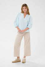 Pusero Penelope vaaleansininen Kaffe-Puserot-Kaffe-Lahja ja sisustus Pussukka Katariina Home Oy