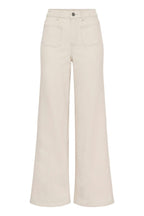 Farkut Brook luonnonvalkoinen Kaffe-Housut/Farkut-Kaffe-Lahja ja sisustus Pussukka Katariina Home Oy