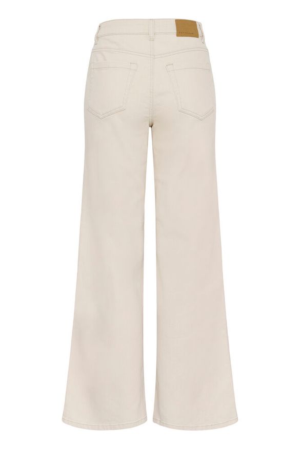 Farkut Brook luonnonvalkoinen Kaffe-Housut/Farkut-Kaffe-Lahja ja sisustus Pussukka Katariina Home Oy