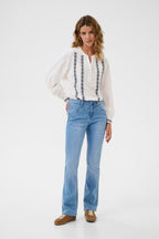 Farkut Amalie Bootcut vaaleasininen Cream-Housut/Farkut-Cream Clothing-Lahja ja sisustus Pussukka Katariina Home Oy