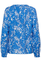 Pusero Tiah Boho sininen Cream-Puserot-Cream Clothing-Lahja ja sisustus Pussukka Katariina Home Oy