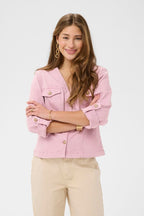 Jakku Visti vaaleanpunainen Cream-Takit/Jakut-Cream Clothing-Lahja ja sisustus Pussukka Katariina Home Oy