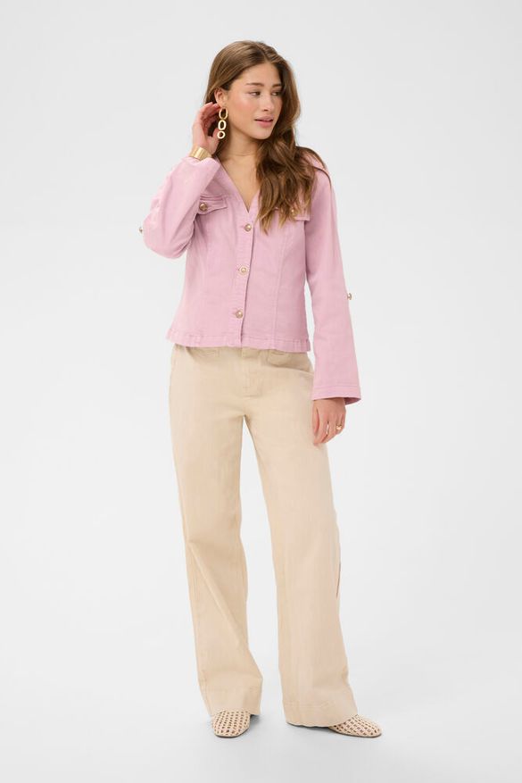 Jakku Visti vaaleanpunainen Cream-Takit/Jakut-Cream Clothing-Lahja ja sisustus Pussukka Katariina Home Oy